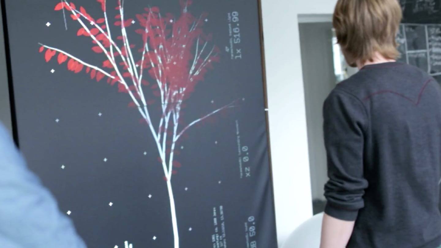 fachhochschule potsdam FHP tree kinect interactive installation